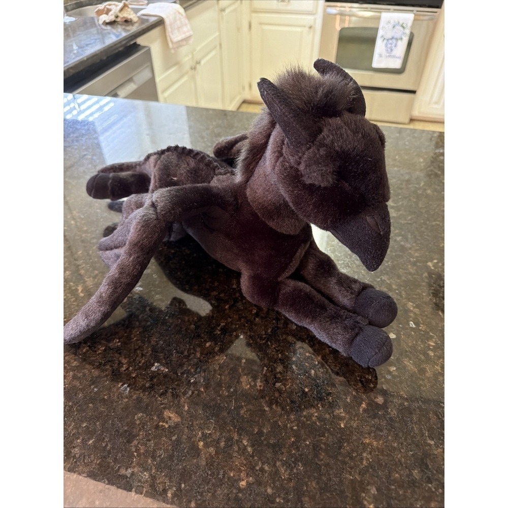 Wizarding World Harry Potter Thestral Black Horse Plush 18" Universal Studios